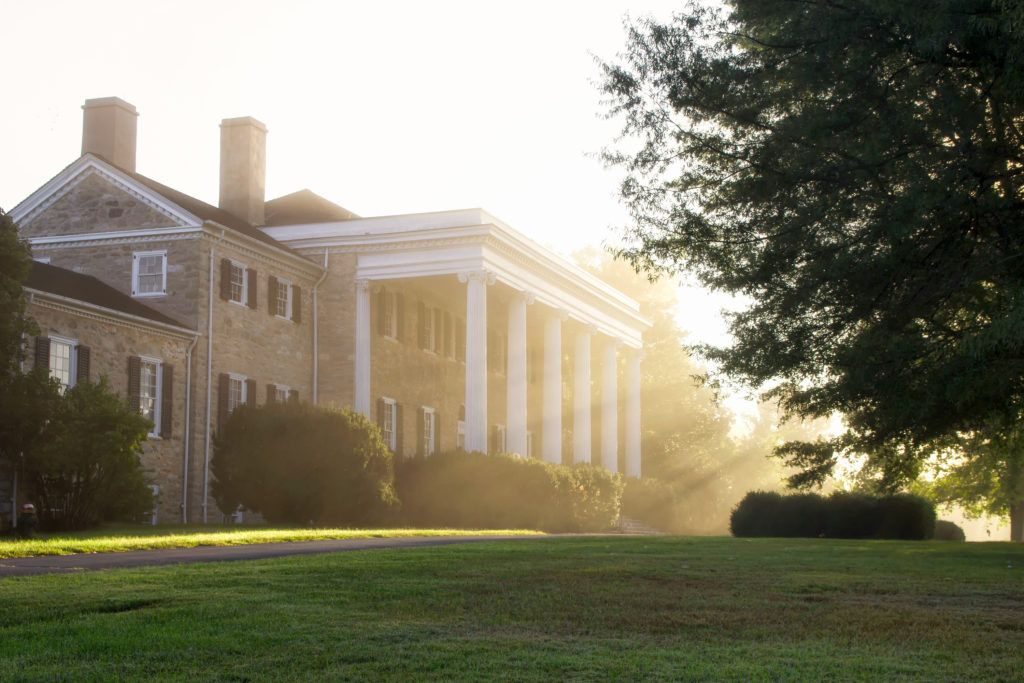 explore history of founding father Edmund Randolph at historic carter hall